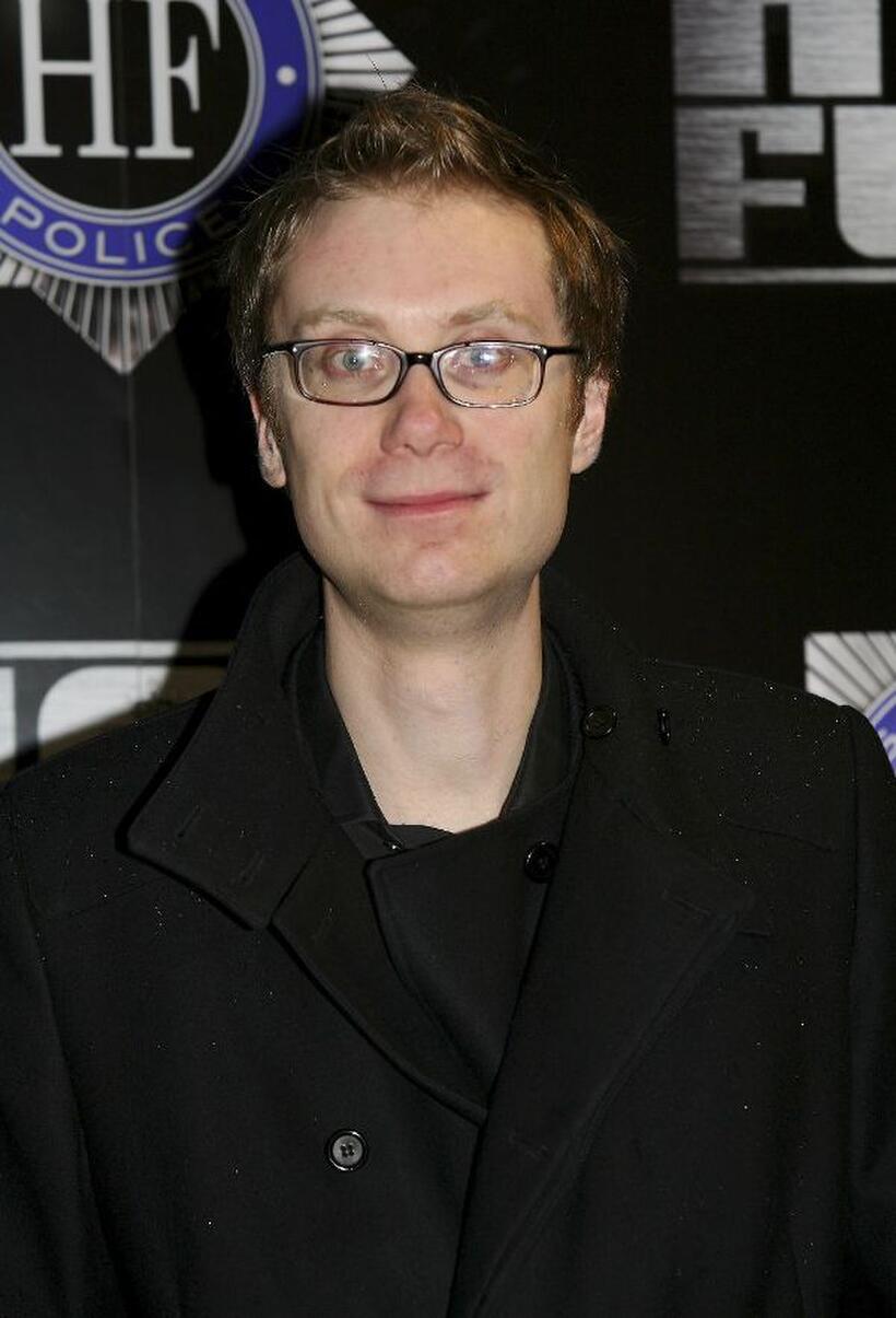 Stephen Merchant at the world premiere of "Hot Fuzz."