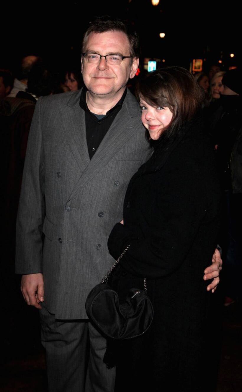 Kevin McNally and Guest at the Theatergoers'' Choice Awards.