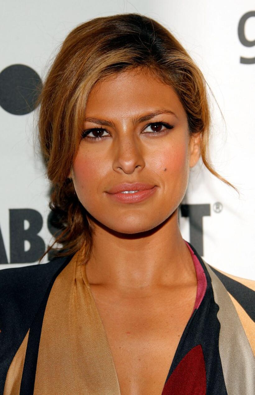 Eva Mendes at the 18th Annual GLAAD Media Awards.