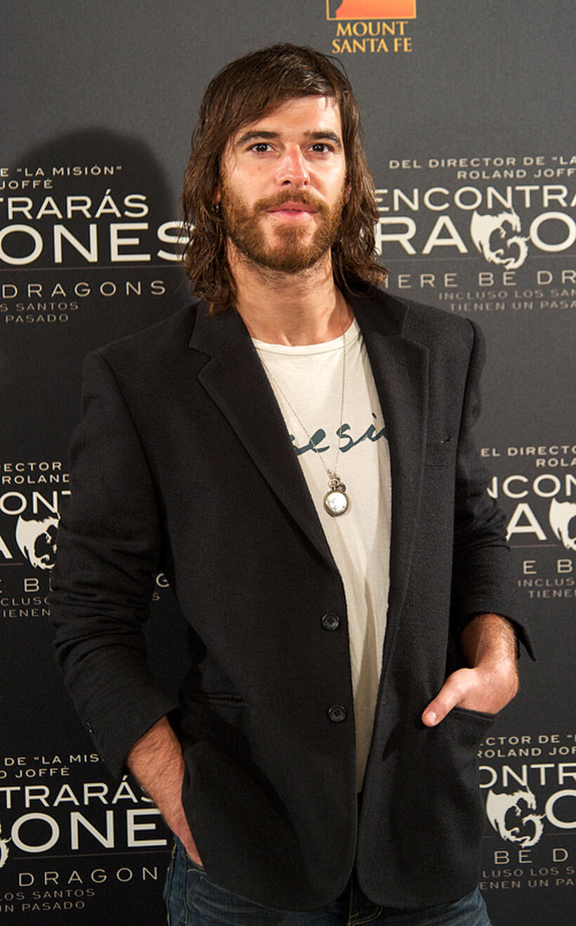 Alfonso Bassave at the photocall of "There be Dragons" in Spain.