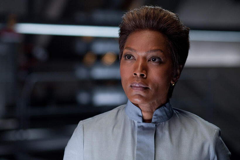 Angela Bassett as Doctor Waller in "Green Lantern."