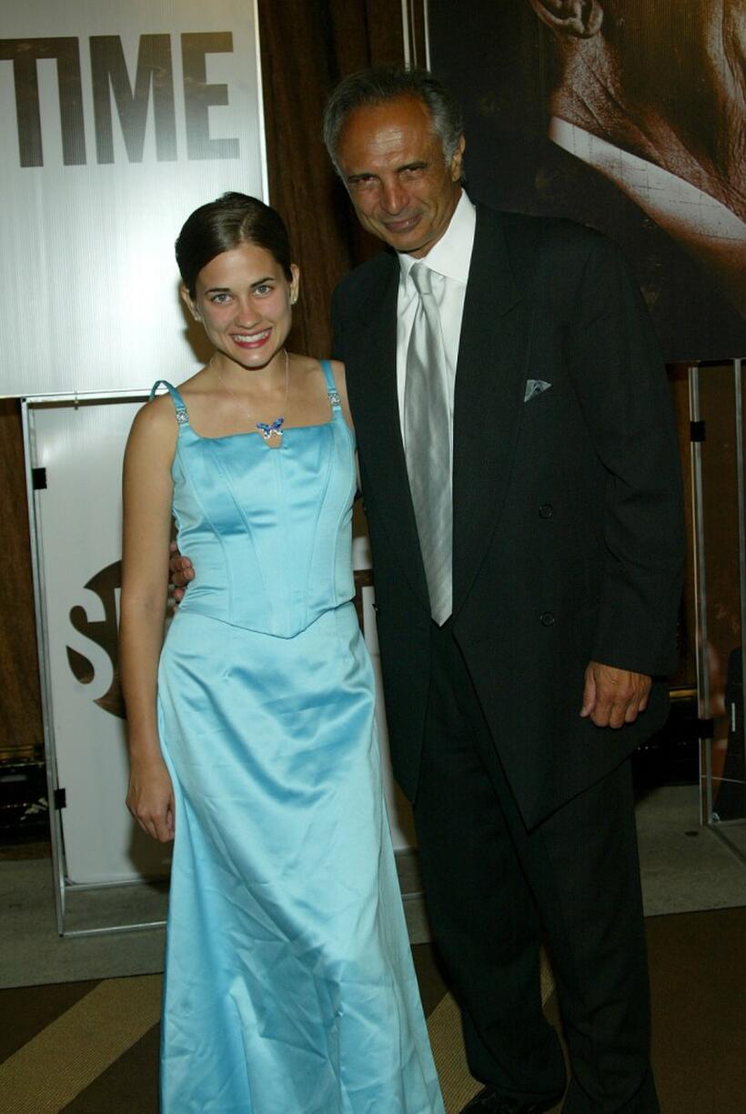 Kaitie Miano and Robert Miano at the 56th Annual Primetime Emmy Party.