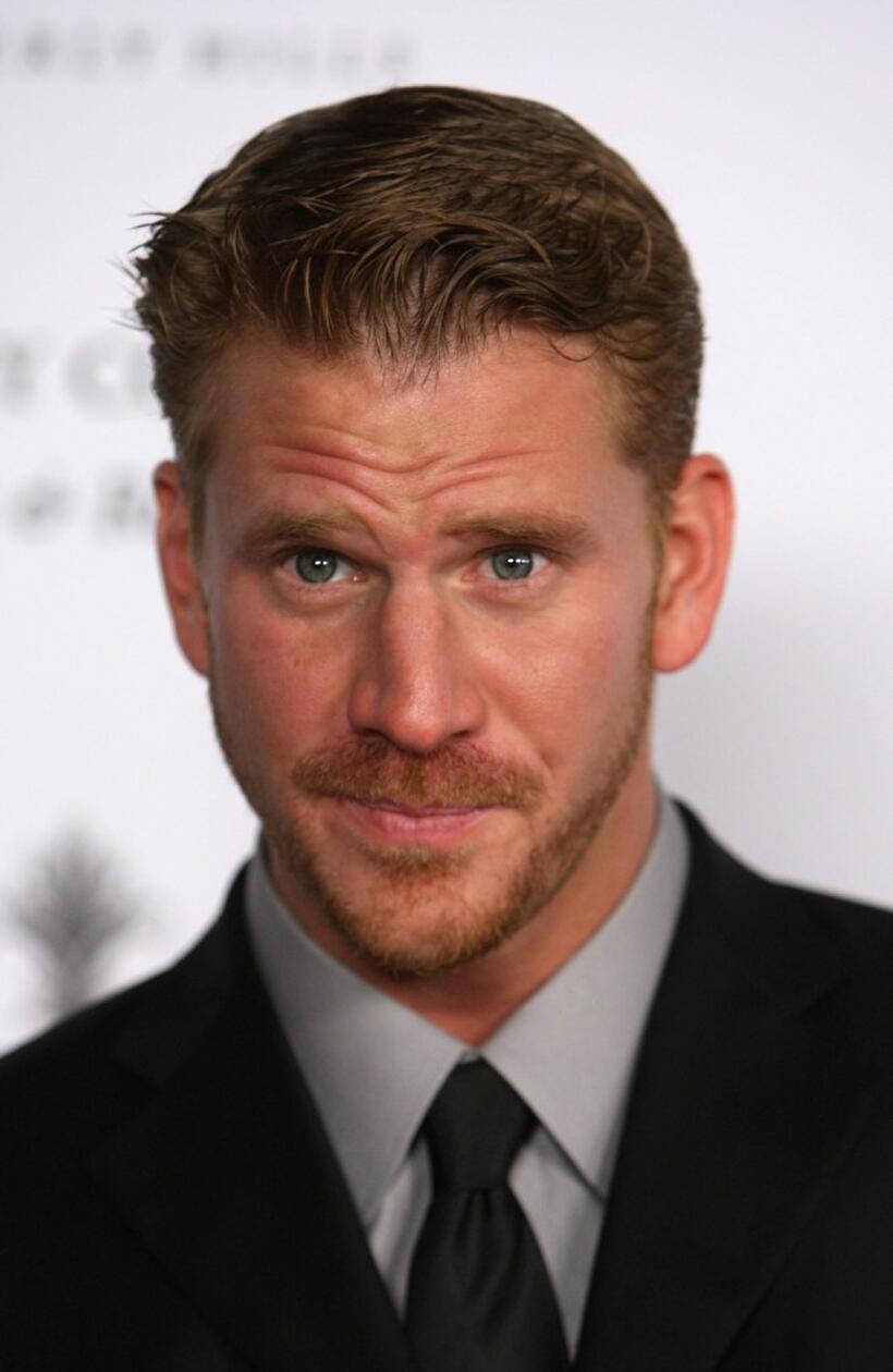 Dash Mihok at the grand opening of new SLS Hotel.