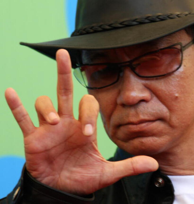 Takashi Miike at the 64th Venice International Film Festival.