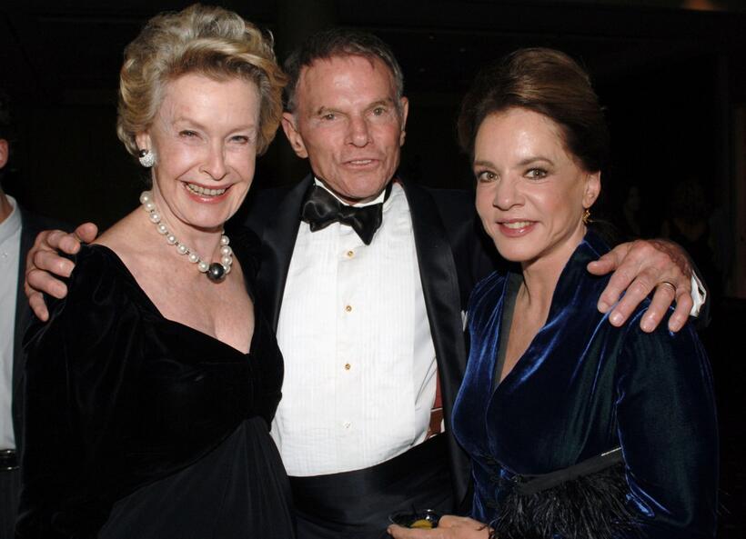 Dina Merrill, Ted Hartley and Stockard Channing at the Museum of Television & Radio Annual Los Angeles Gala.