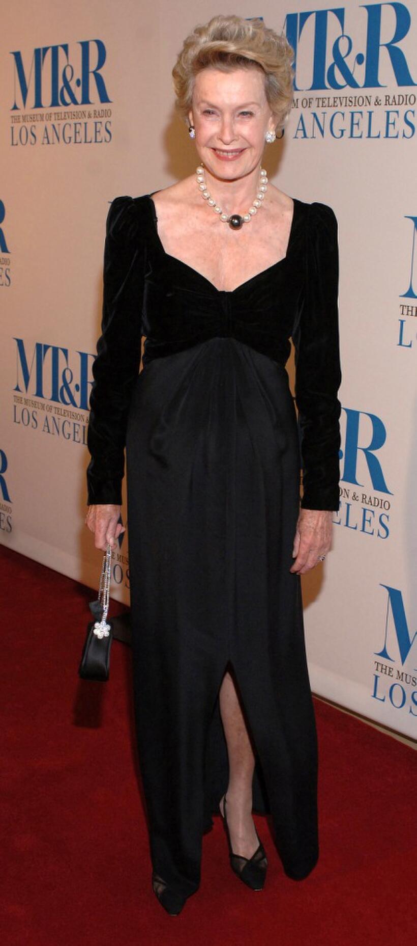 Dina Merrill at the Museum of Television & Radio Annual Los Angeles Gala.