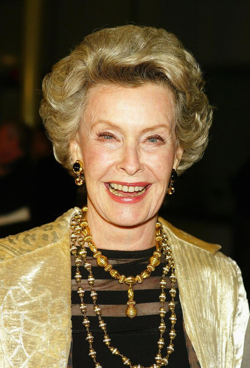 Dina Merrill at the premiere of "Shade".