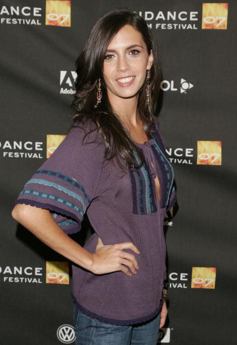 Paola Mendoza at the 2007 Sundance Film Festival.