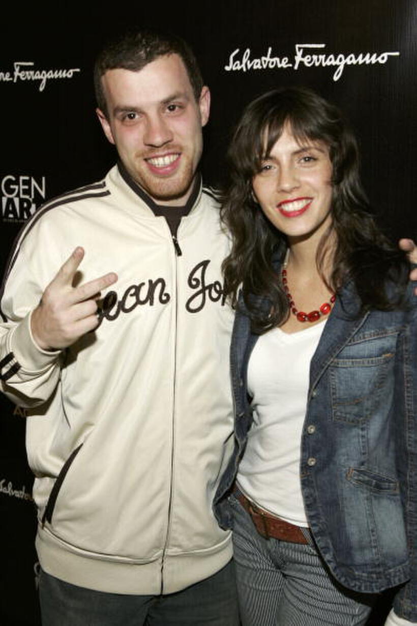 Director Michael Skolnik and Paola Mendoza at the Gen Art Eleventh Annual Film Festival Launch party.