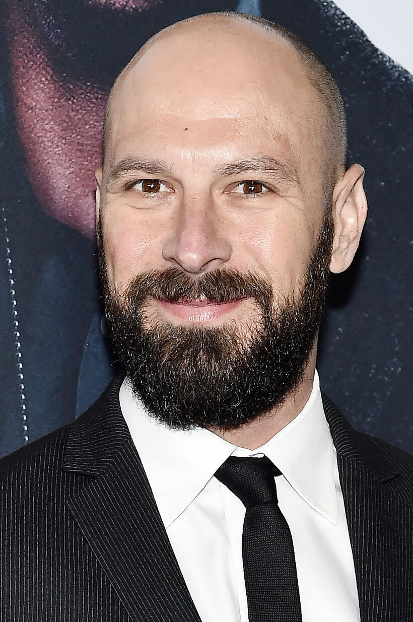 Adam Mervis at the "21 Bridges" New York screening.