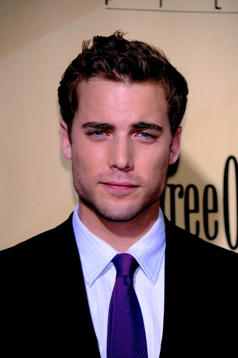 Dustin Milligan at the premiere of "Extract."