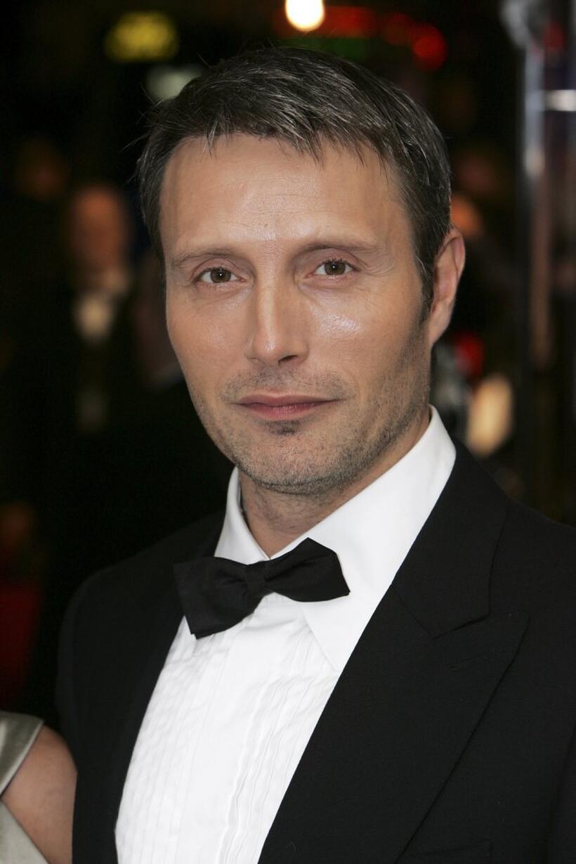 Mads Mikkelsen at the Royal Film Performance 2006 and world premiere of "Casino Royale."