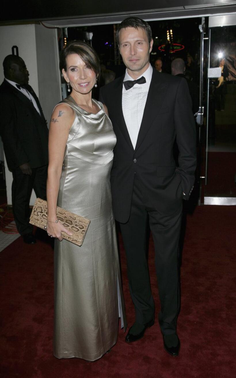 Mads Mikkelsen at the Royal Film Performance 2006 and world premiere of "Casino Royale."
