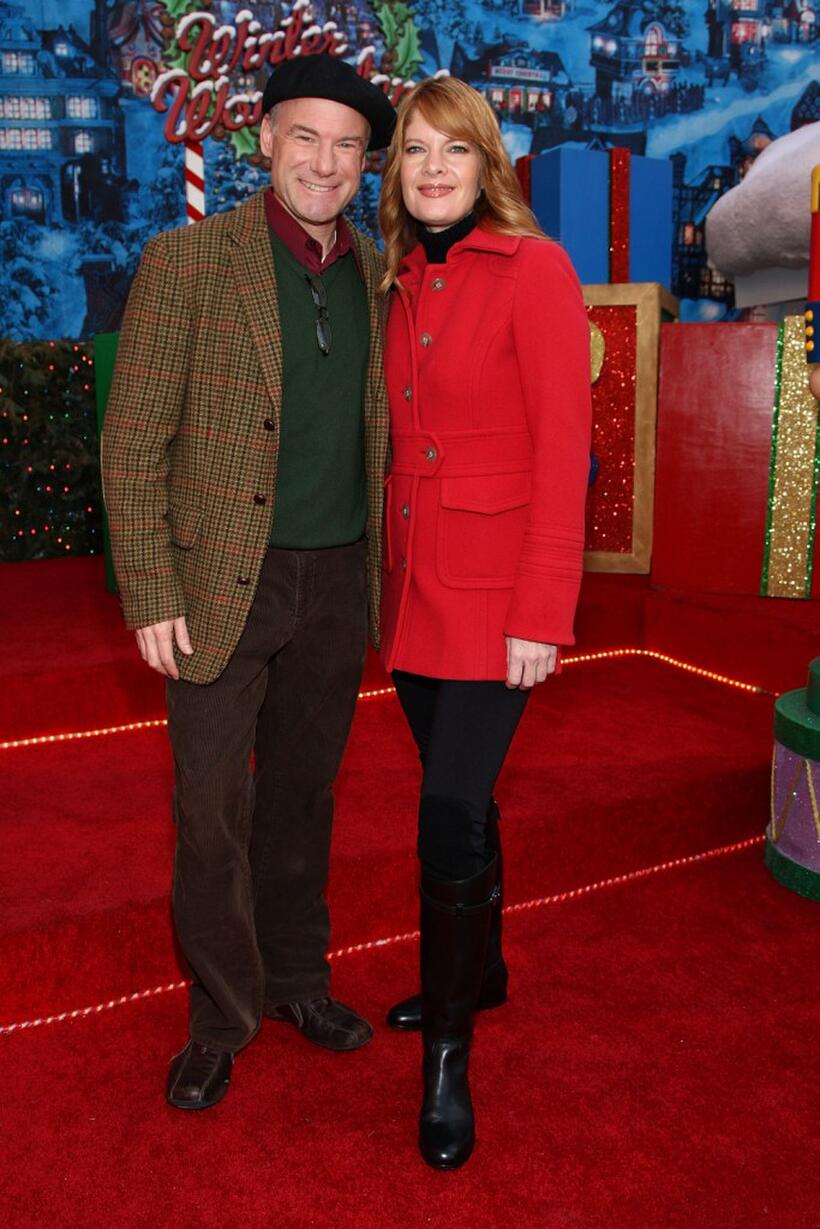 Jim Meskimen and Michelle Stafford at the 76th Annual Hollywood Santa Parade.