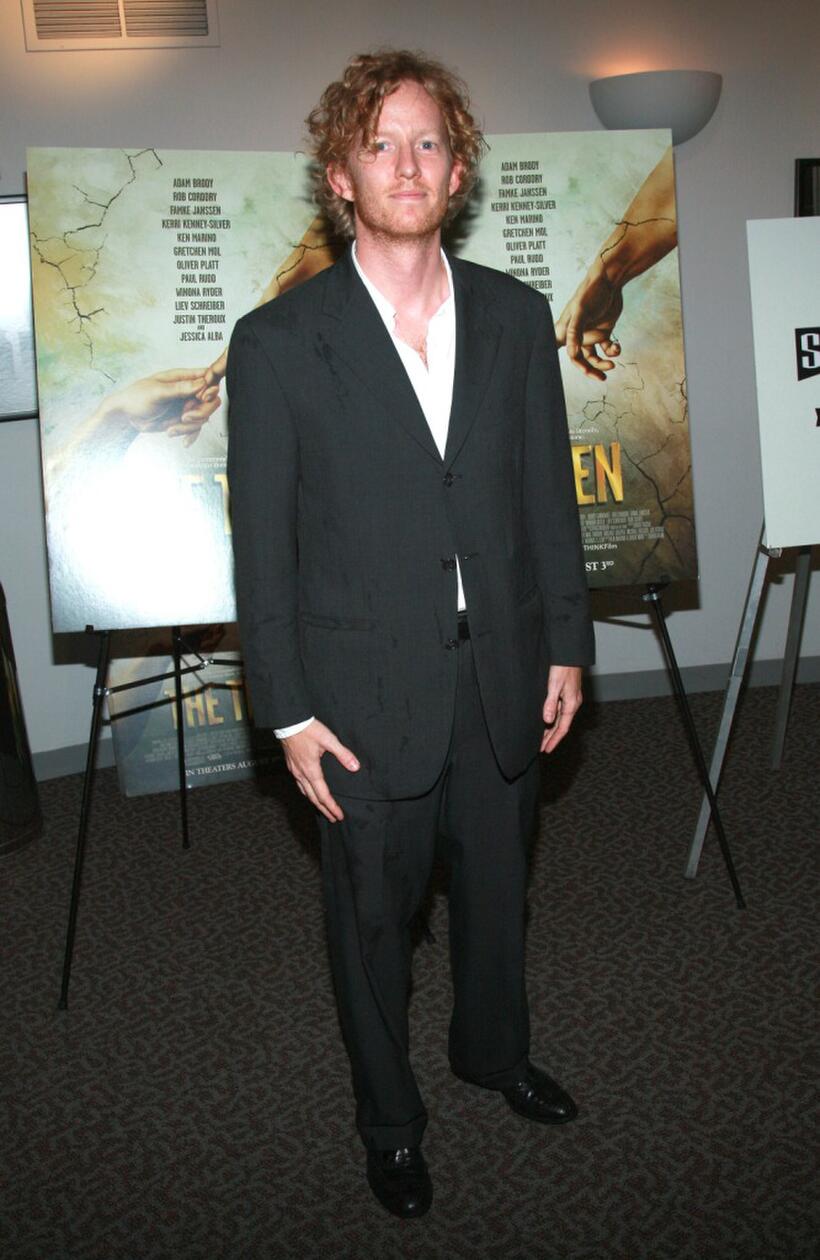 A.D. Miles at the premiere of "The Ten."