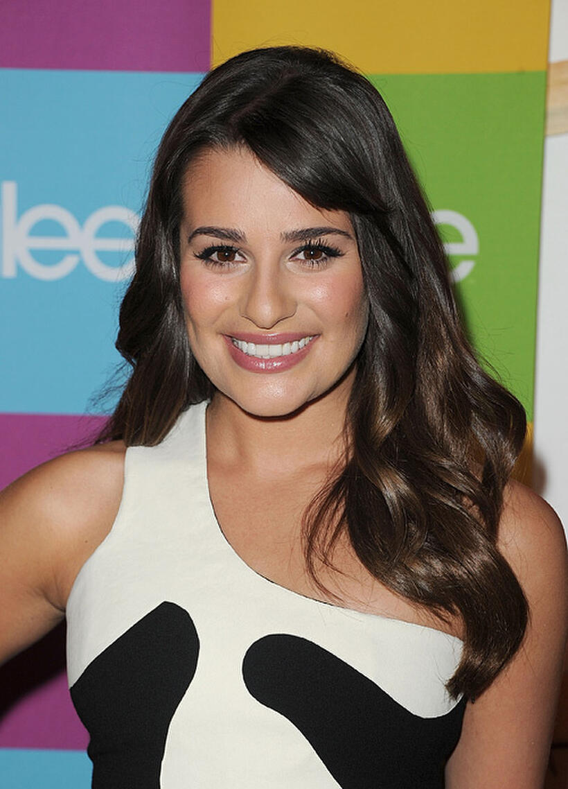Lea Michele at the "Glee" Academy Screening and Q&A in California.