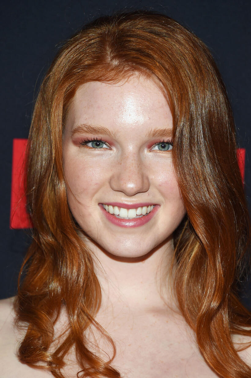 Annalise Basso at the "The Haunting Of Hill House" Season 1 premiere in Hollywood.
