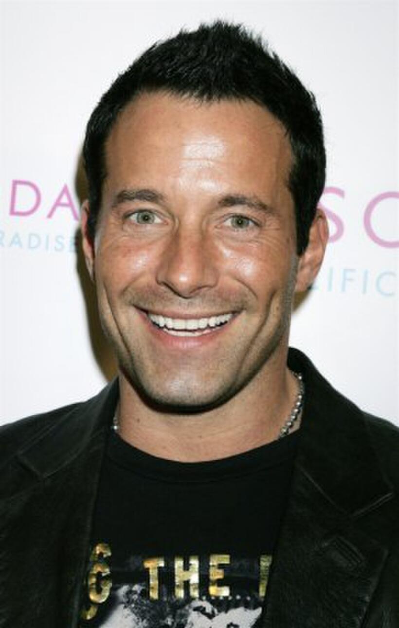 Johnny Messner at the launch party for Escada's newest scent, "Pacific Paradise."
