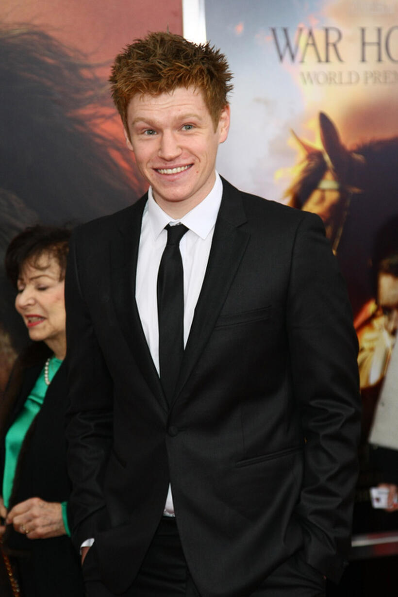 Matt Milne at the world premiere of "War Horse" in New York.