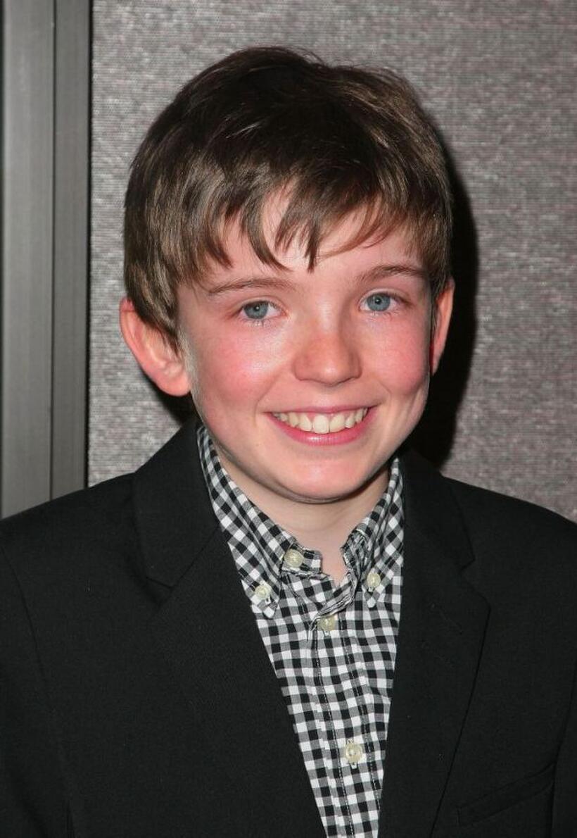 Bill Milner at the premiere of "Is Anybody There?"