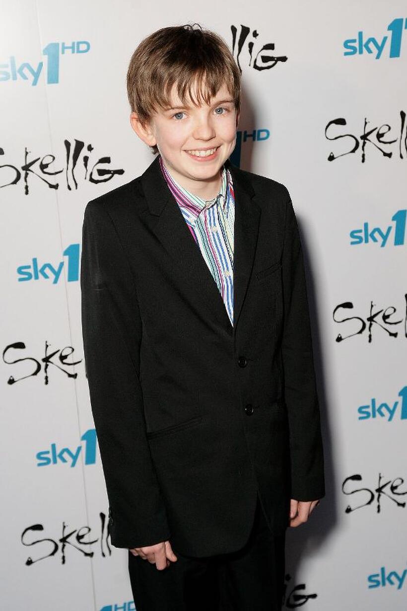 Bill Milner at the VIP screening of "Skellig."