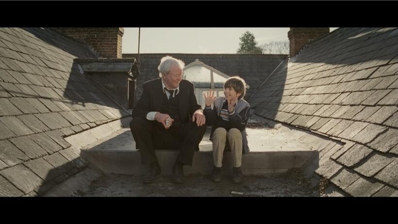 Michael Caine and Bill Milner in "Is Anybody There?"