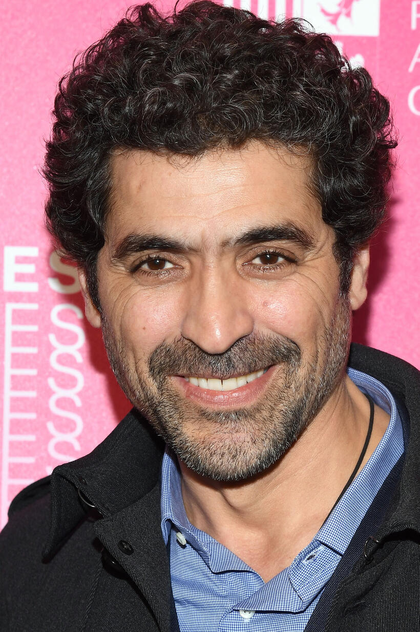 Abdelhafid Metalsi at a photocall during the 1st Cannes International Series Festival.