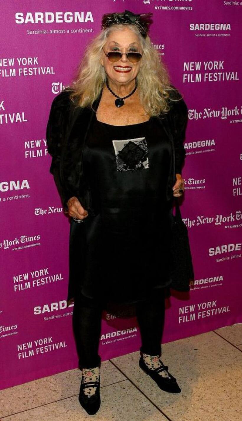 Sylvia Miles at the New York Film Festival premiere of "The Darjeeling Limited."
