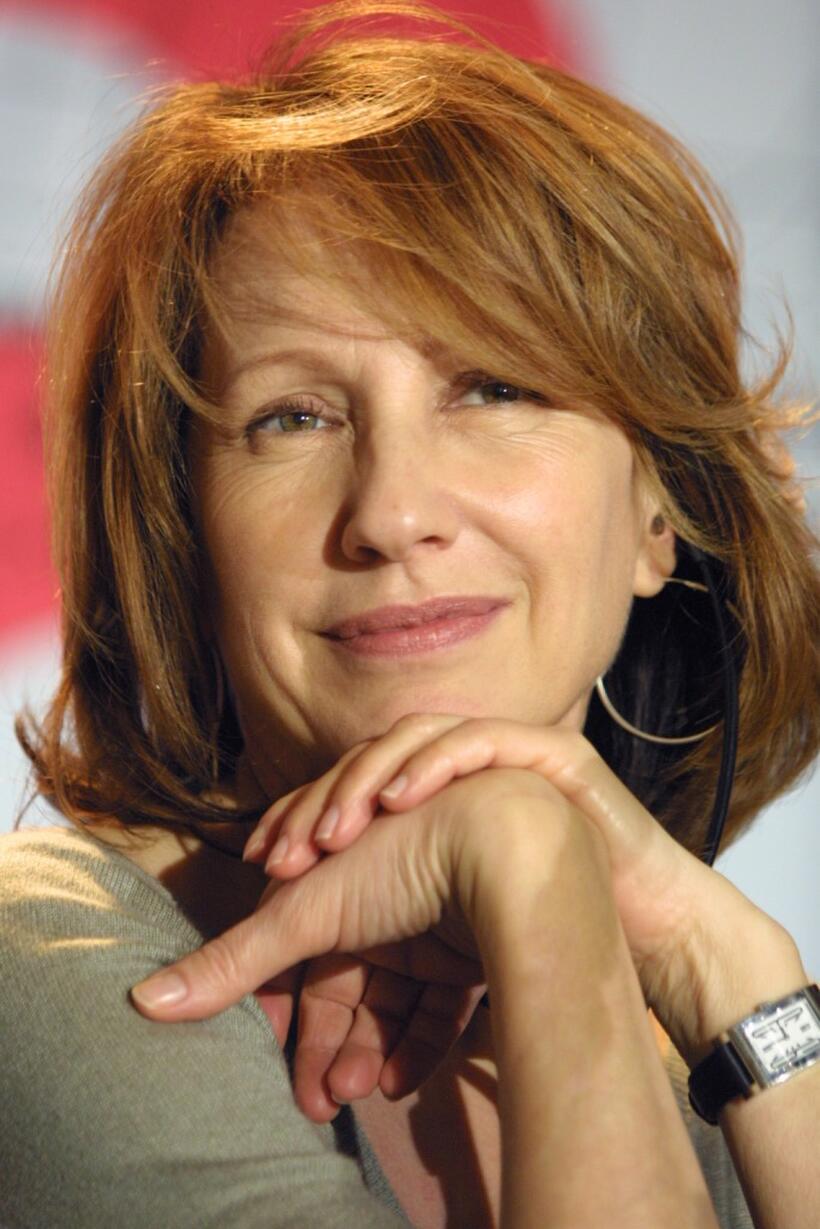 Nathalie Baye at the news conference at the Berlinale Film Festival.