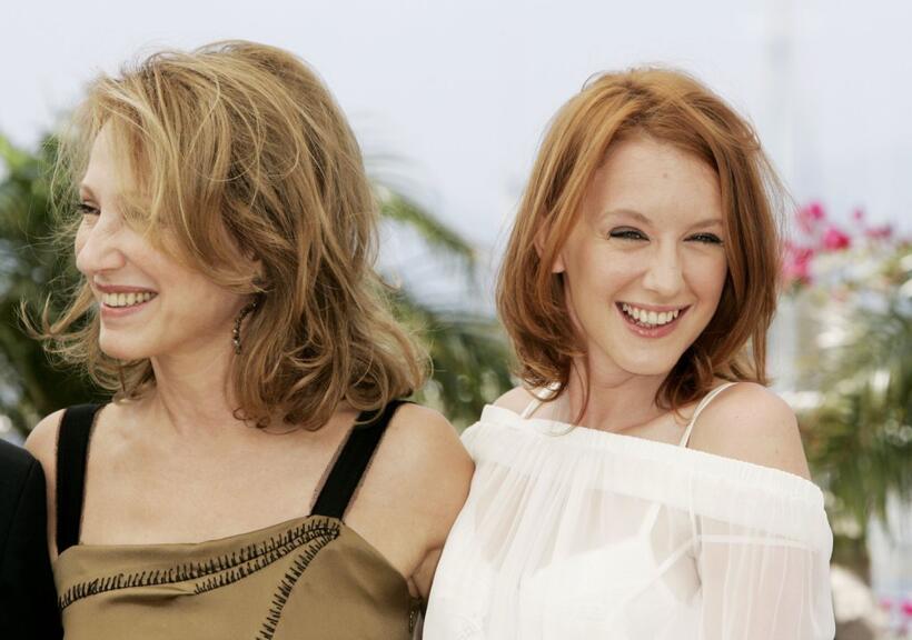 Nathalie Baye and Ludivine Sagnier at the photocall for the film "La Californie".