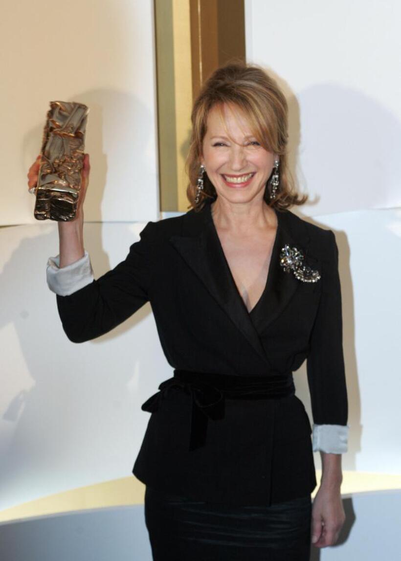 Nathalie Baye at the the 31th Nuit des Cesar France's top movie awards.