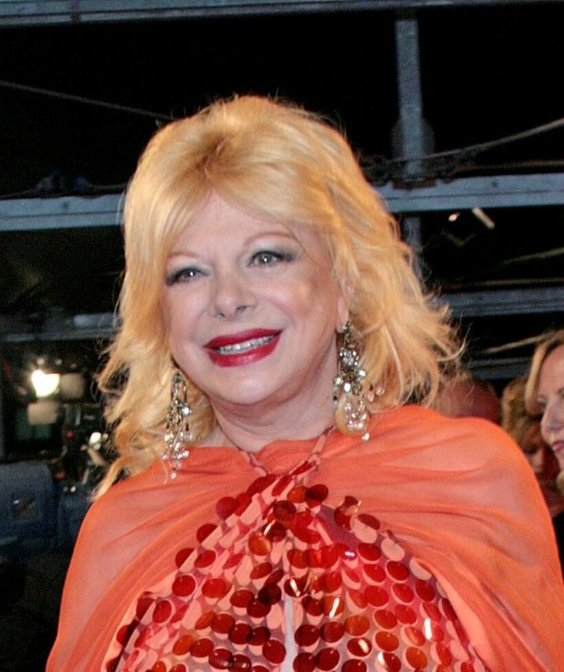 Sandra Milo at the 70 years of Cinecitta Studios party.