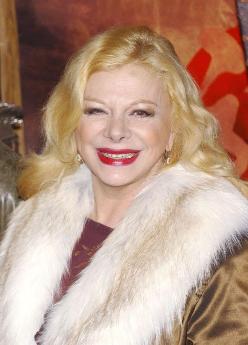 Sandra Milo at the Italian premiere of "The Last Samurai."