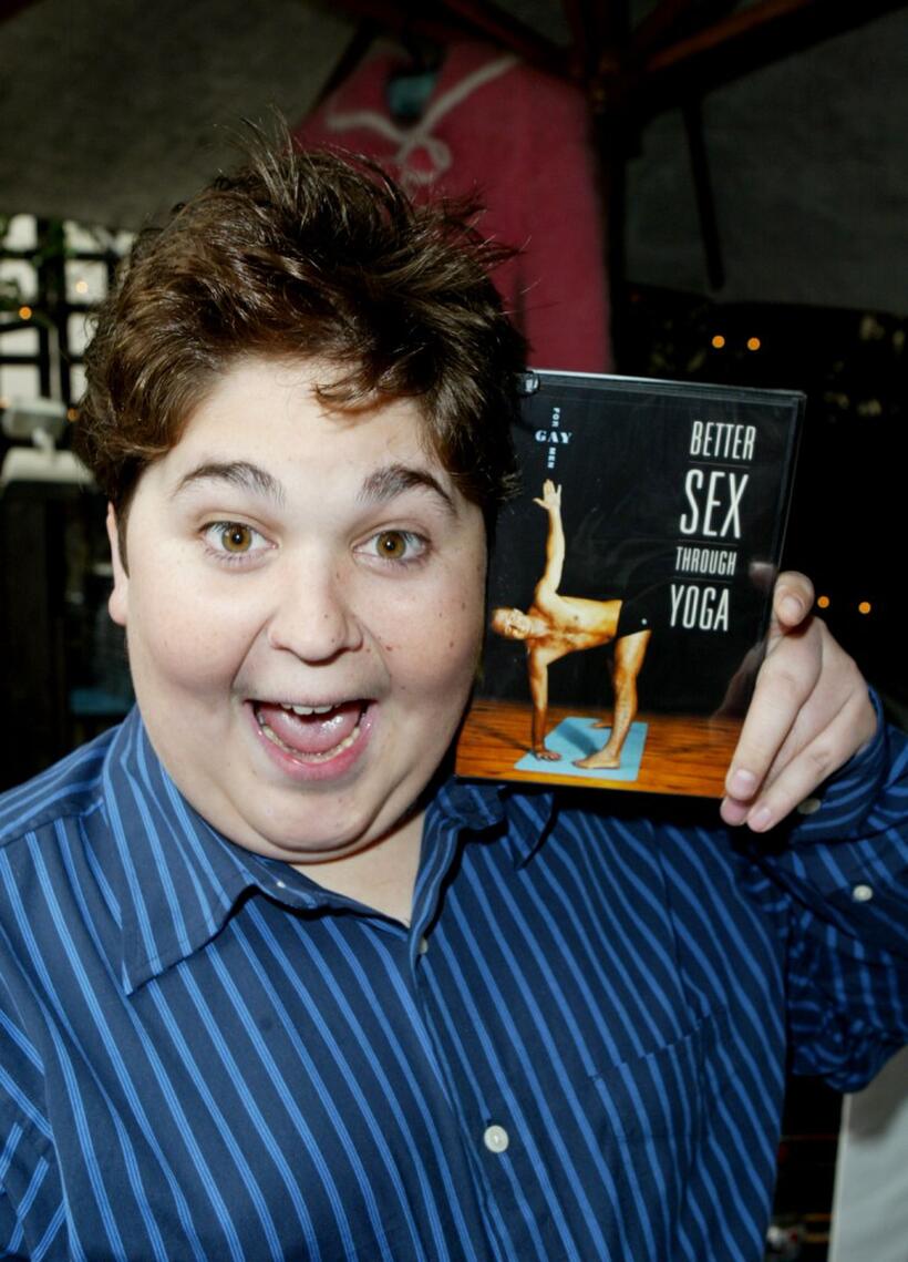 Andy Milonakis at the Ultimate Suite for the 2003 American Music Awards.