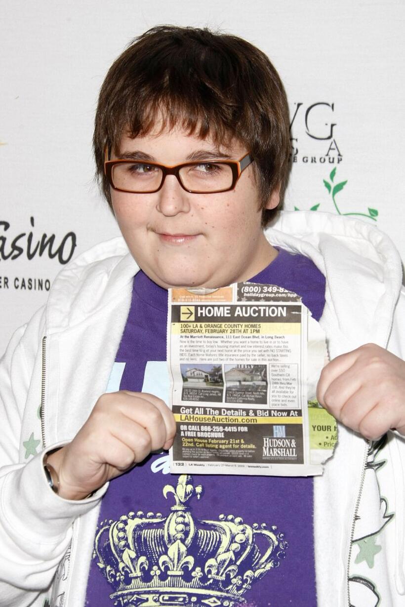 Andy Milonakis at the Seventh Annual World Poker Tour.