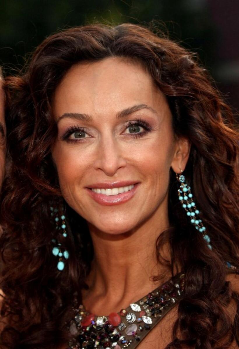 Sofia Milos at the World premiere of "Pirates Of The Caribbean: At World's End."