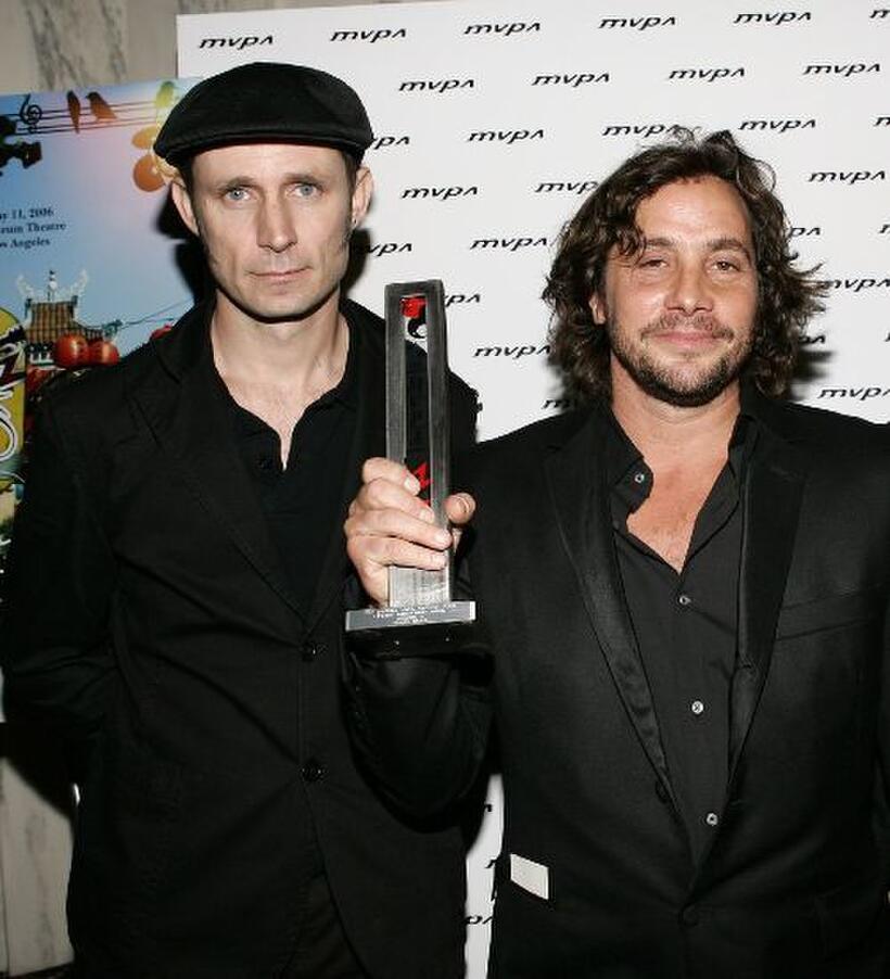 Tre Cool and Samuel Bayer at the 15th Annual Music Video Production Awards.