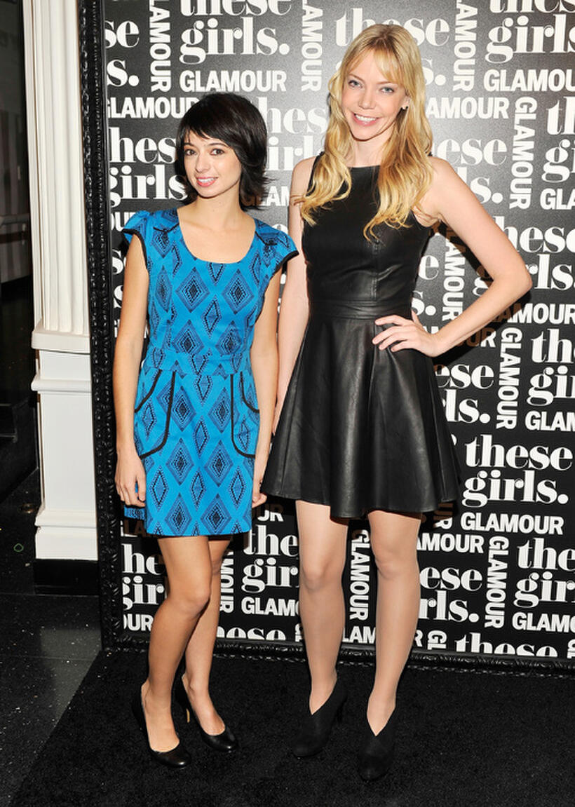 Kate Micucci and Riki Lindhome at the Glamour Presents "These Girls."