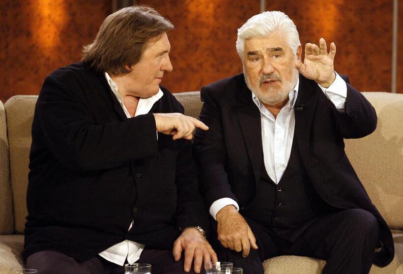 Mario Adorf at the 173rd edition of the German TV show 'Wetten, dass..?' (Let's Make a Bet).