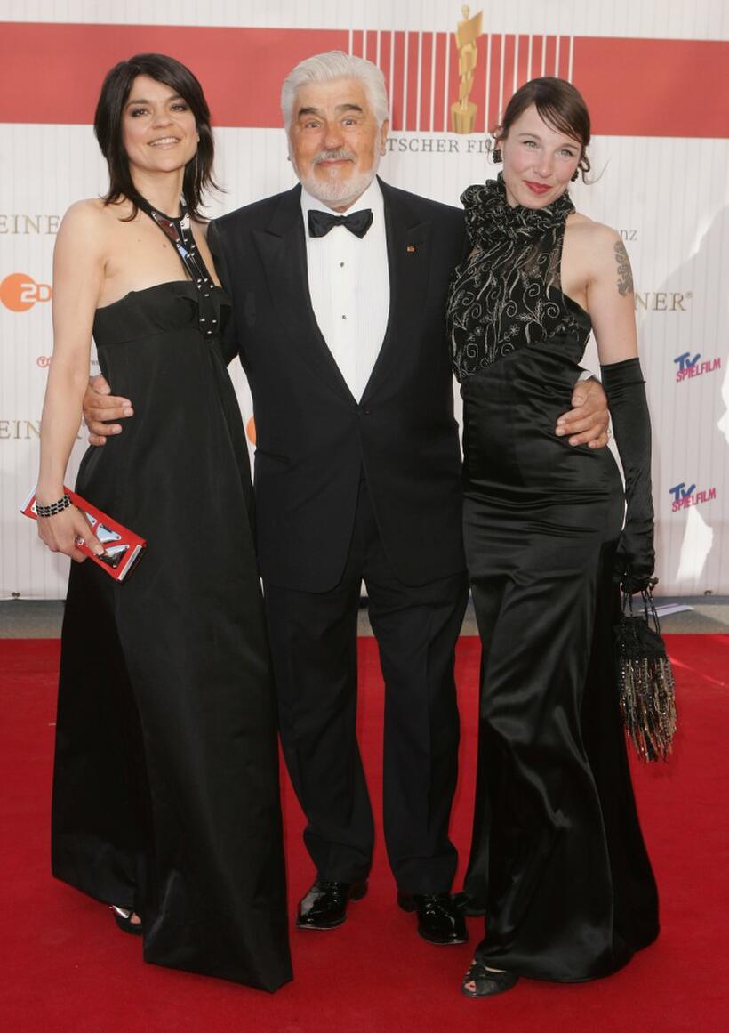 Mario Adorf, Jasmin Tabatabai and Merit Becker at the German Film Award.