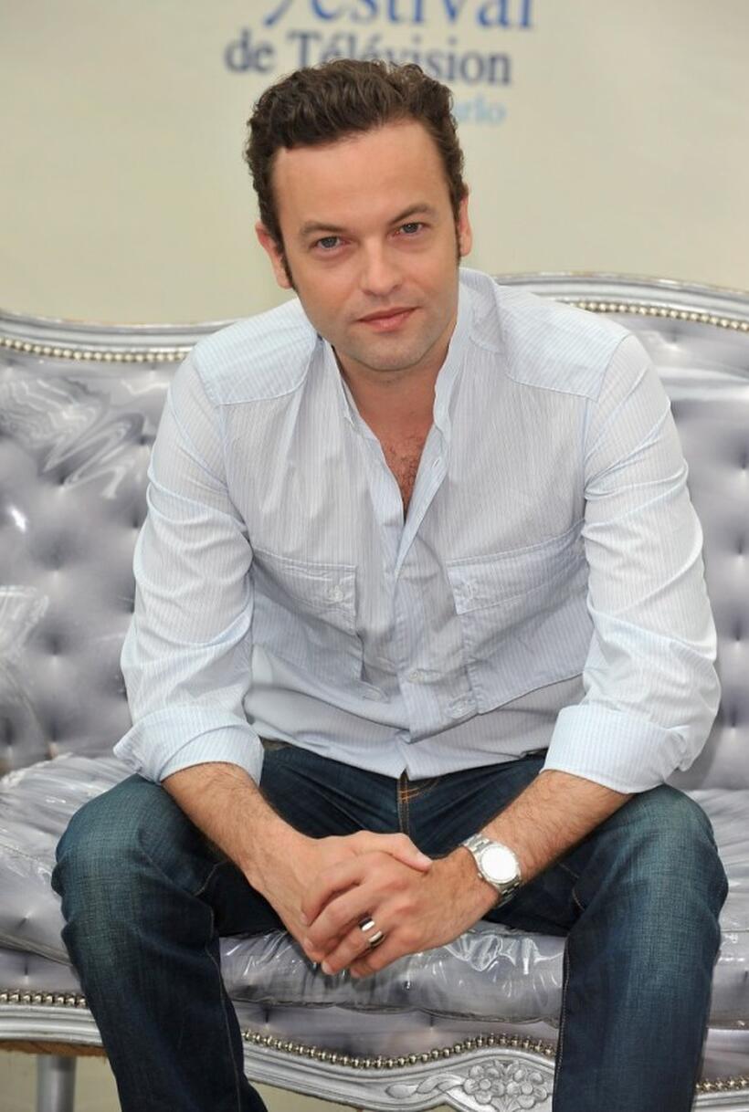 Patrick Mille at the photocall of "Clara Sheller" during the 2008 Monte Carlo Television Festival.