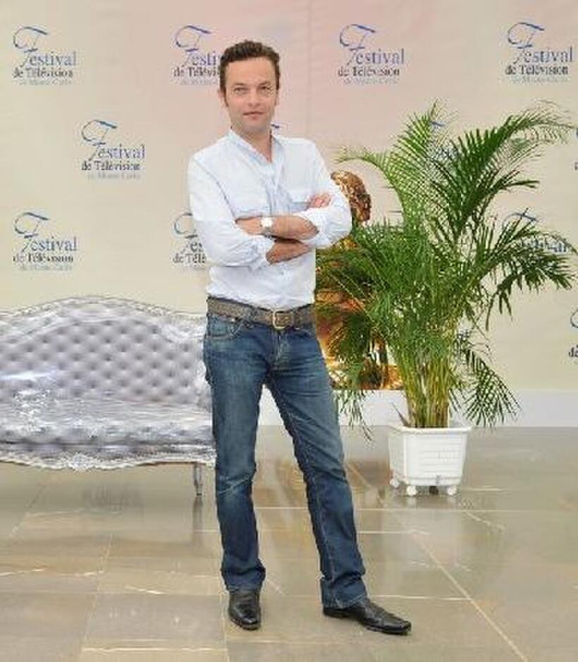 Patrick Mille at the photocall of "Clara Sheller" during the 2008 Monte Carlo Television Festival.