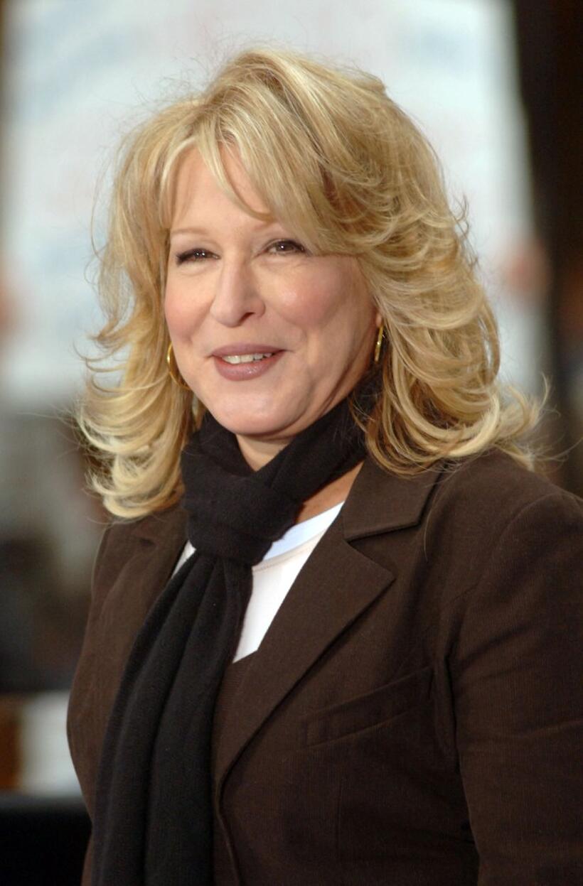Bette Midler performs live on the Today Show.