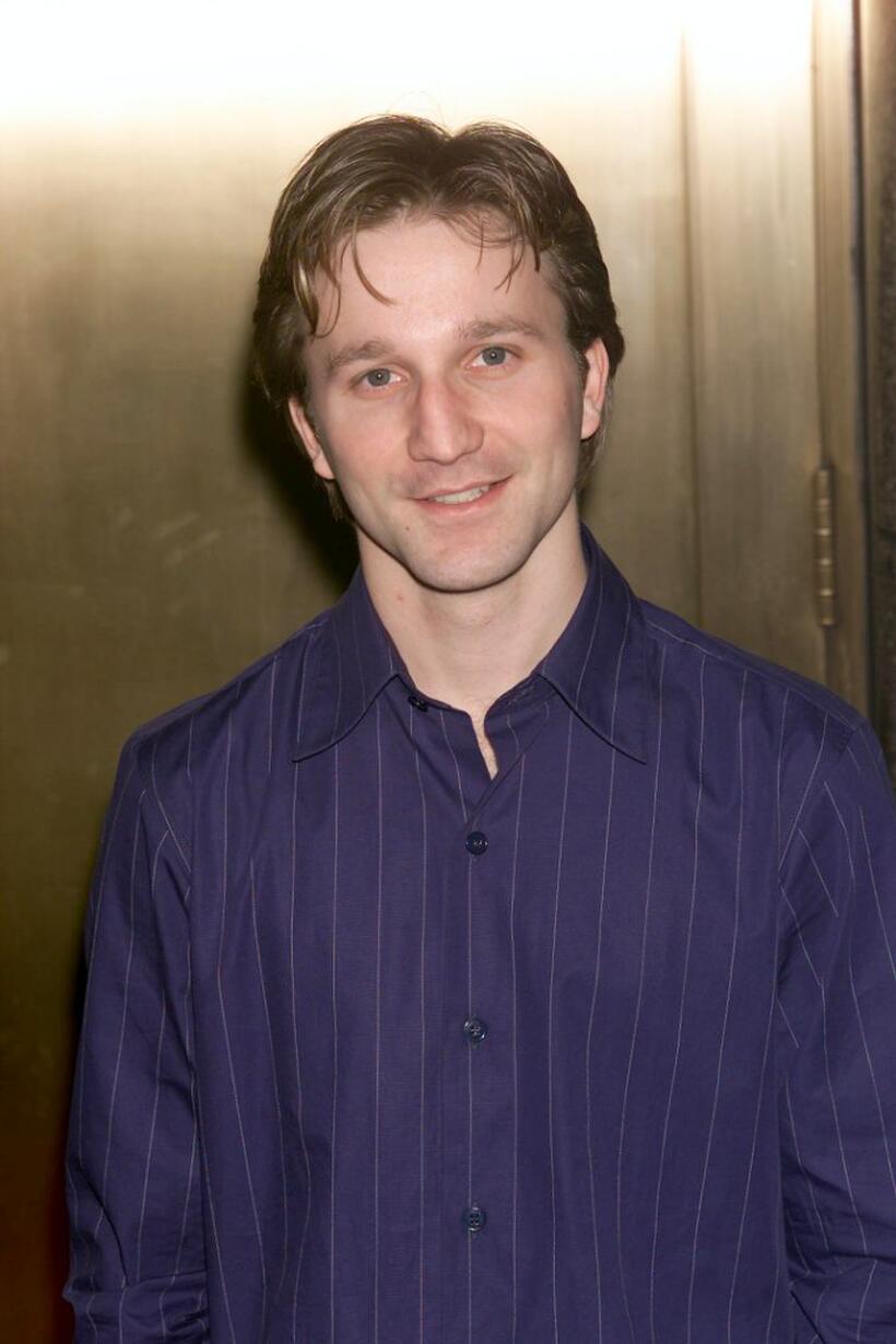 Breckin Meyer at the NBC upfront.
