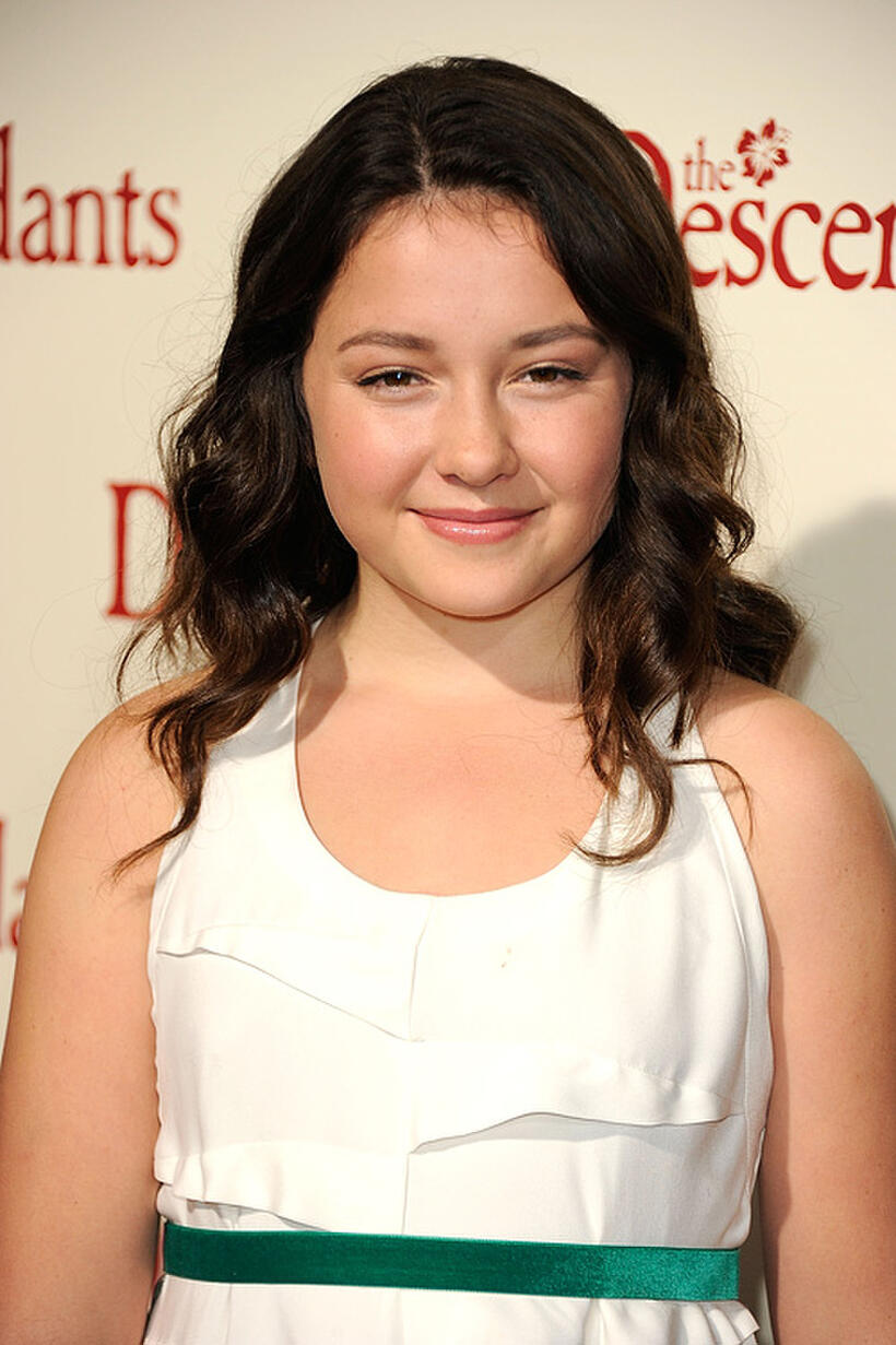 Amara Miller at the California premiere of "The Descendants."