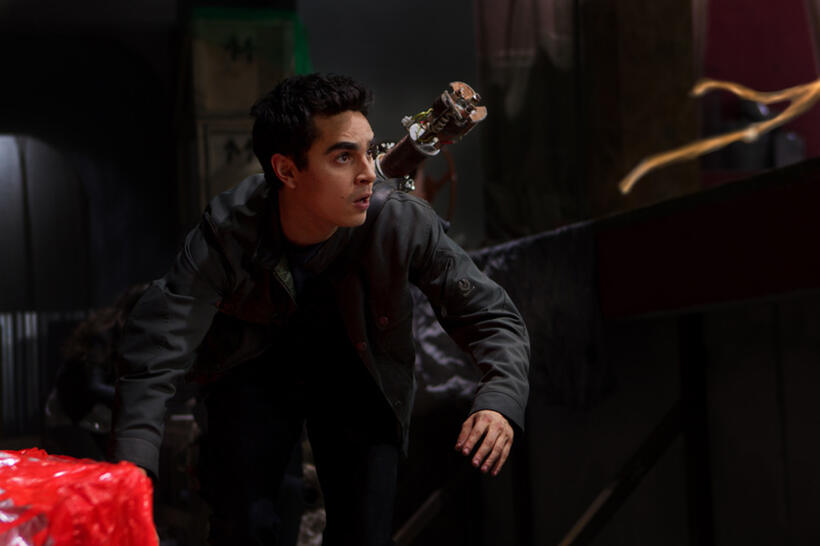 Max Minghella in "The Darkest Hour."