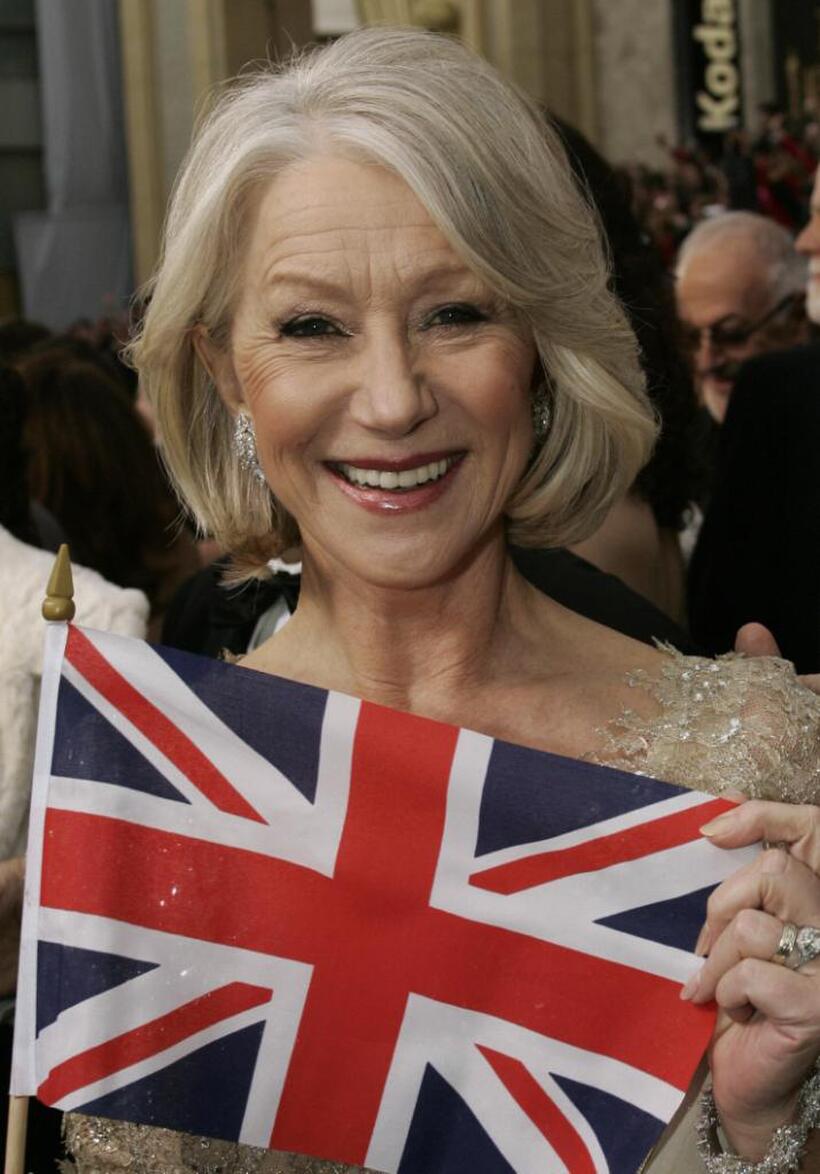 Helen Mirren at the 79th Academy Awards in Hollywood, California.