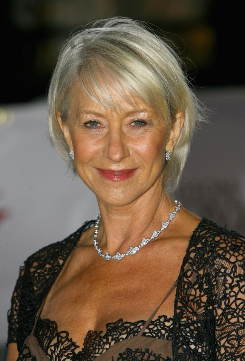 Helen Mirren at the National Movie Awards held at the Royal Festival Hall.