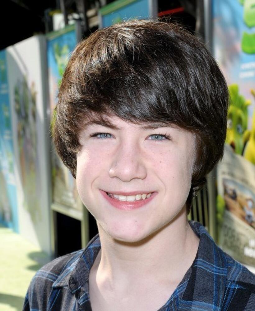 Dylan Minnette at the premiere of "Planet 51."