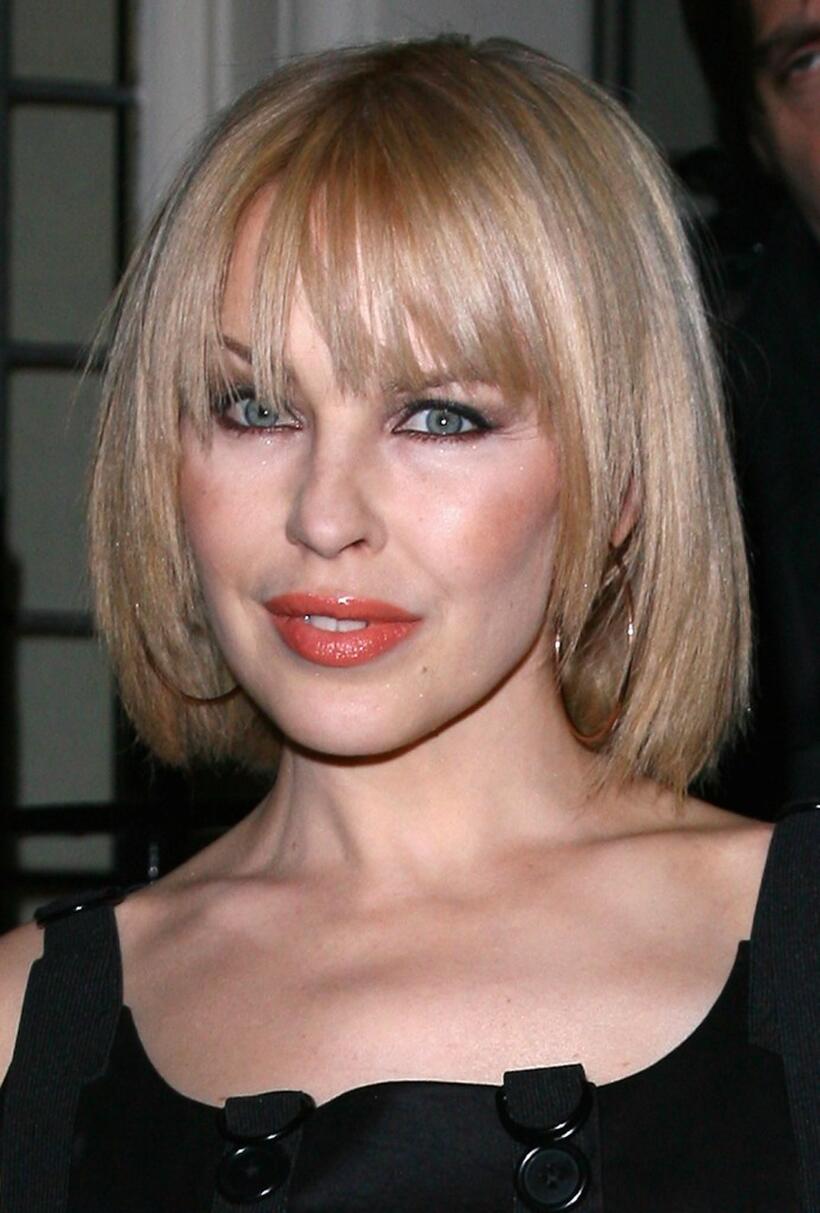 Kylie Minogue at the Finch and Partners Pre BAFTA Party.